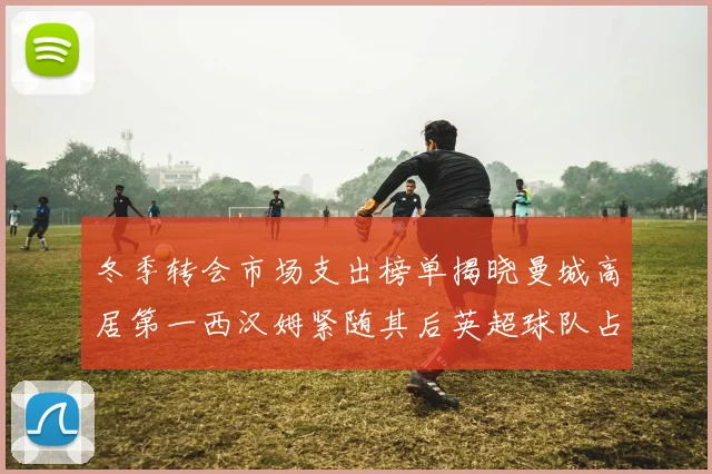 冬季转会市场支出榜单揭晓曼城高居第一西汉姆紧随其后英超球队占据五席